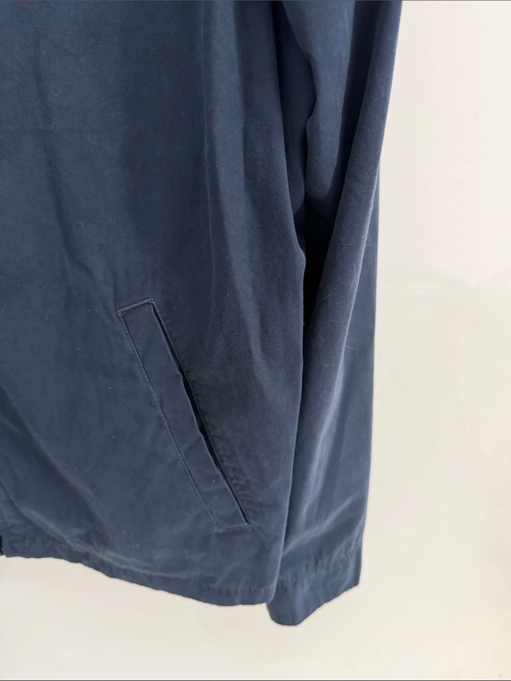 Polo Ralph Lauren Harrington 100% cotton chino full zip lightweight jacket sz XL